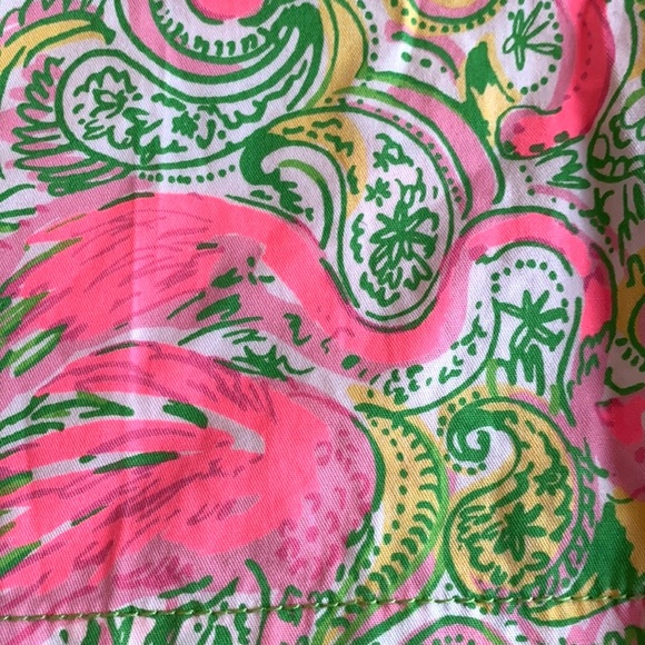 Lilly Pulitzer Pink and Green Patterned Shorts - Picture 10 of 14